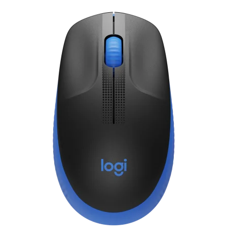 MOUSE LOGITECH WIR M190 BLACK/BLUE 910-005903