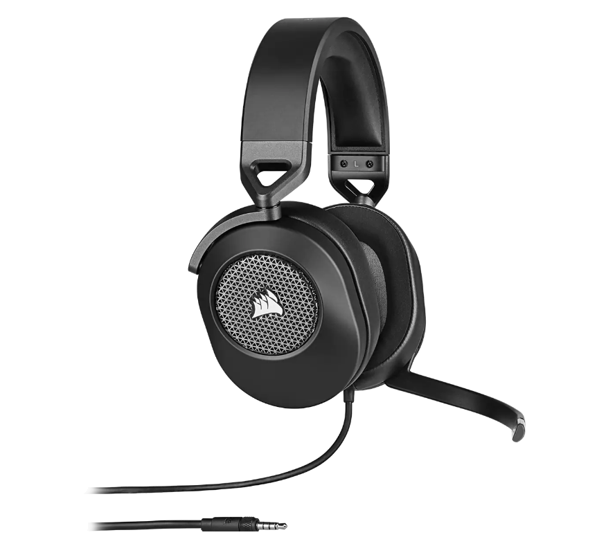 AURICULAR CORSAIR HS65 GAMING SURROUND 7.1 CARBON (3791)