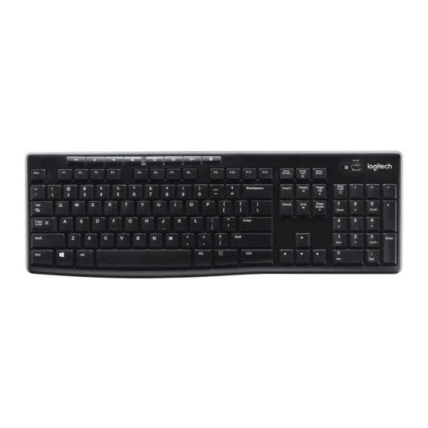 TECLADO LOGITECH WIRELESS K270 GRAPHITE 920-004426 (8789)