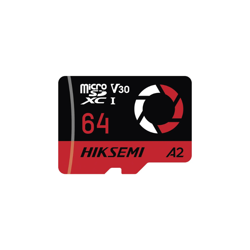 MICROSD HIKSEMI 64GB CAPTURE P/CAMARAS PROFESIONALES 4K (0845)
