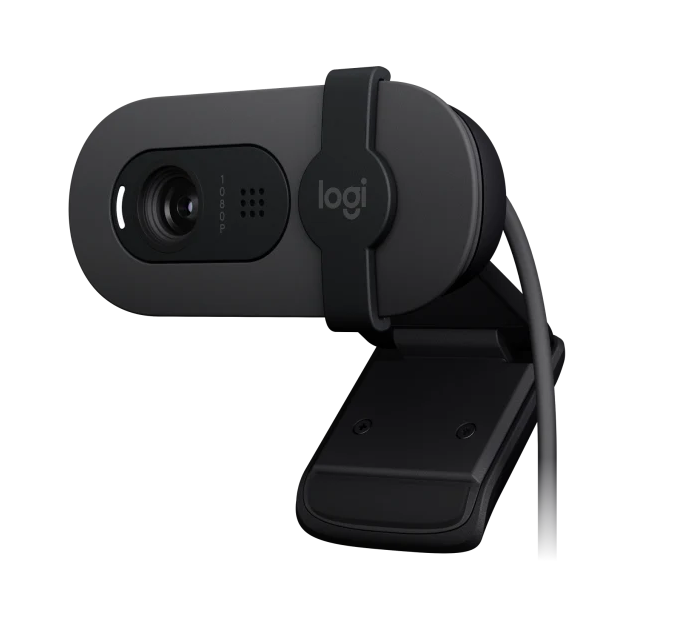 WEB CAM LOGITECH BRIO 100 GRAPHITE 960-001586 (8595)