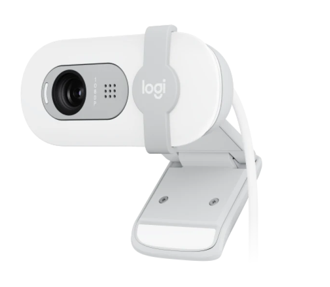 WEB CAM LOGITECH BRIO 100 WHITE 960-001615 (8618)