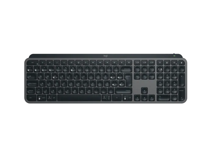 TECLADO LOGITECH WIRELESS MX KEYS GRAPHITE SPANISH 920-011561