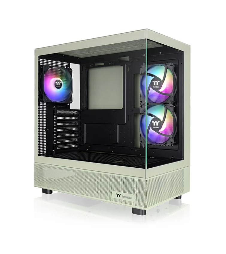 GABINETE TT VIEW 270 PLUS MID-TOWER TG X2 FAN ARGB X3 MATCHA GREEN (4205)