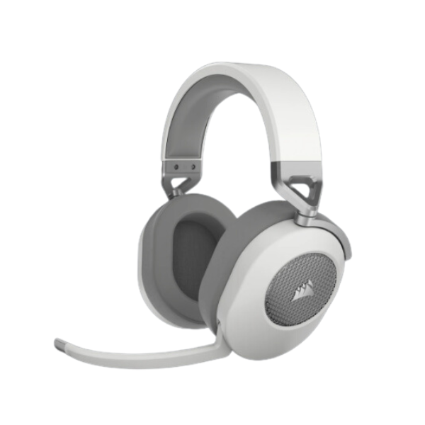 AURICULAR CORSAIR HS65 WIRELESS WHITE V2 SONIDO 7.1 DOLBY (6539)