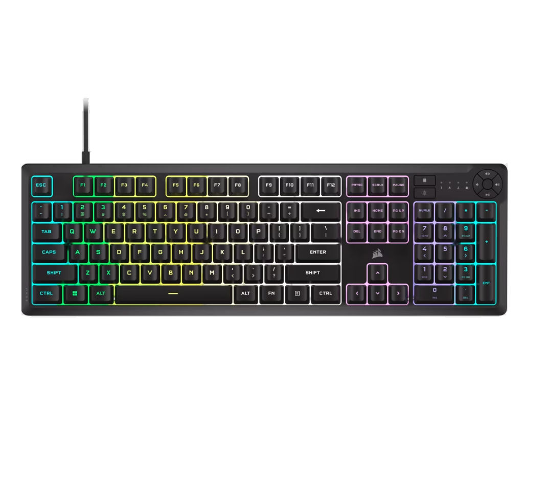 TECLADO CORSAIR K55 CORE RGB MEMBRANA (6547)