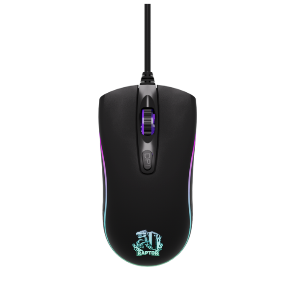 MOUSE GAMER RAPTOR STORM GRIP 4 BOTONES 3600DPI 7 COLORES (2160)