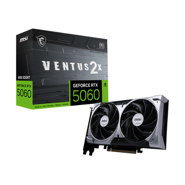 VGA MSI GEFORCE RTX 5060 8G VENTUS 2X OC (4272)
