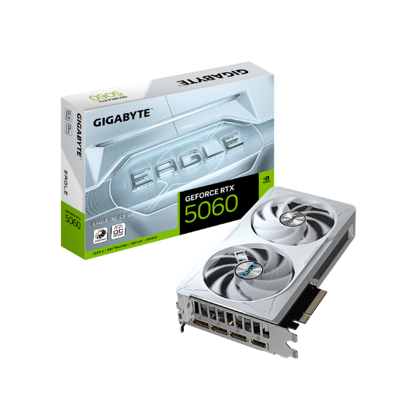 VGA GIGABYTE GEFORCE RTX 5060 EAGLE OC ICE 8G (6446)