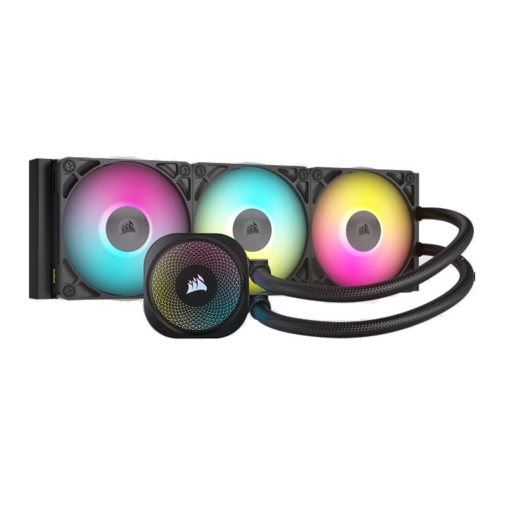 WATER COOLING CORSAIR ICUE LINK TITAN 360 RX RGB 3X CPU COOLER 360MM BLACK (5432)