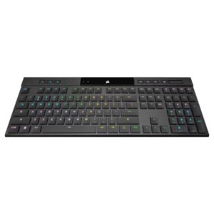Teclado Corsair K100 Air RGB Mecanico Switch Cherry MX Ultra Low Profile Black Wireless (5176)