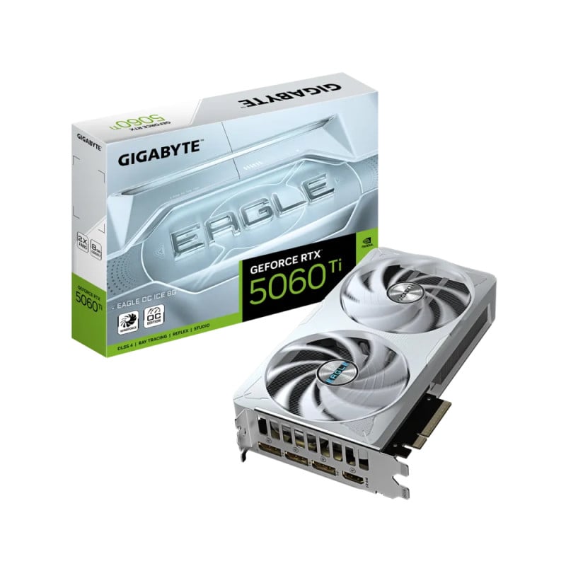 VGA GIGABYTE GEFORCE RTX 5060 TI EAGLE OC ICE 8G (6095)