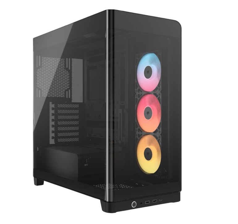 GABINETE CORSAIR FRAME 4500X RS-R ARGB MID-TOWER TG BLACK (2770)