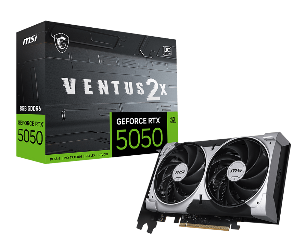 VGA MSI GEFORCE RTX 5050 8G VENTUS 2X OC (0003)