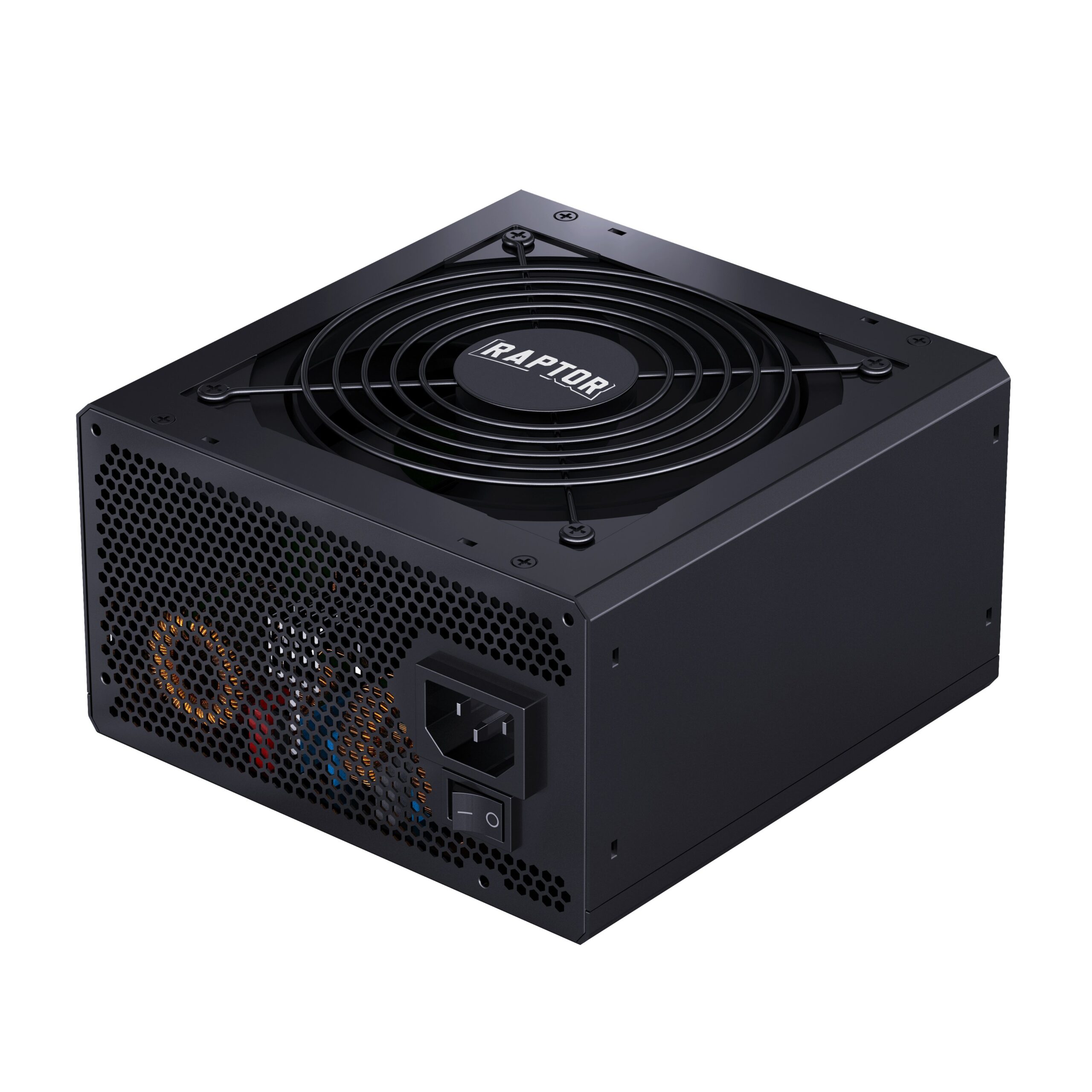 FUENTE RAPTOR VOLT 1000W 80 PLUS GOLD FULL MODULAR PCIE 5.1 NEGRA (7572)