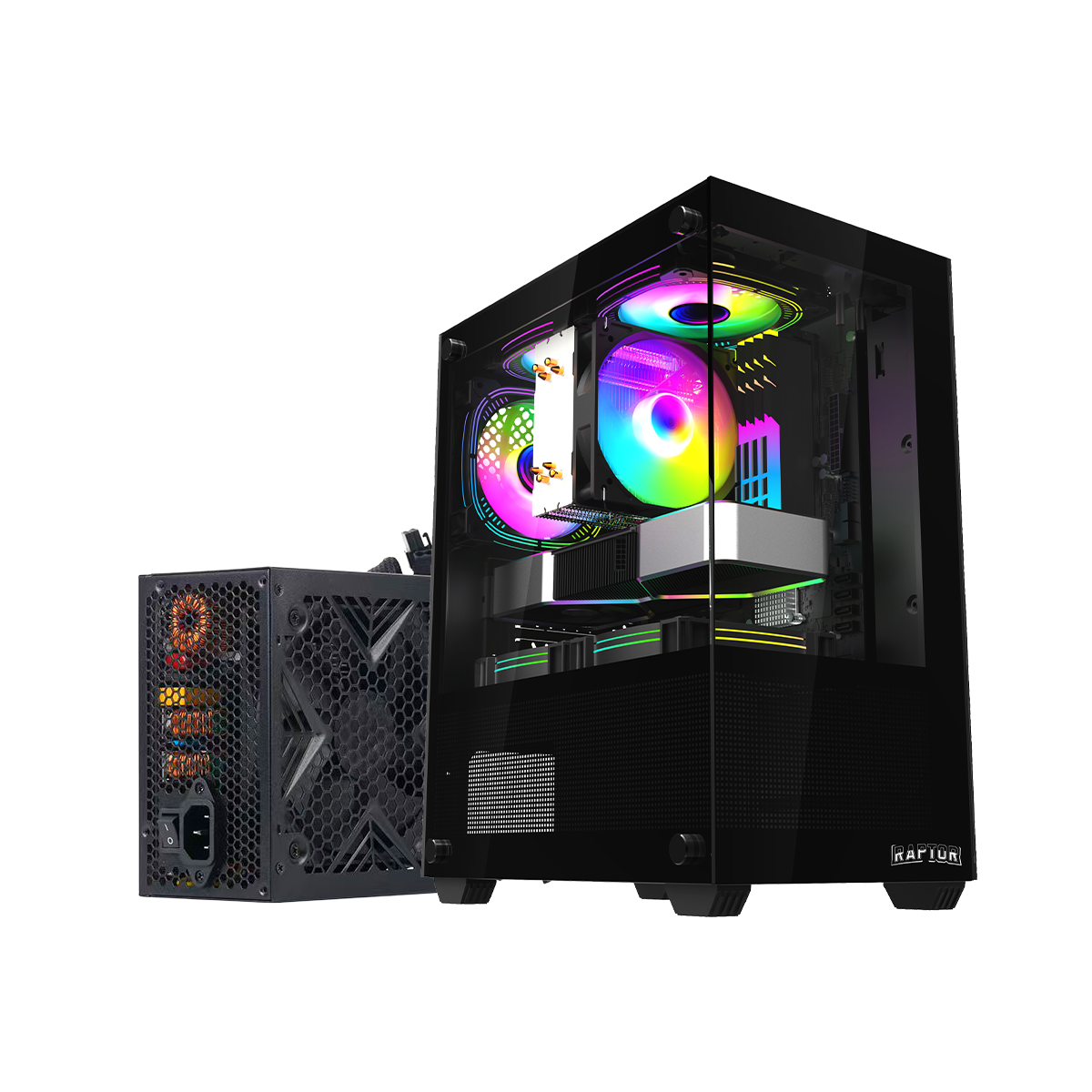 PC GAMER RAPTOR NOVA PRIME C/FUENTE RAPTOR VOLT 650W 80+ BRONZE (7190)