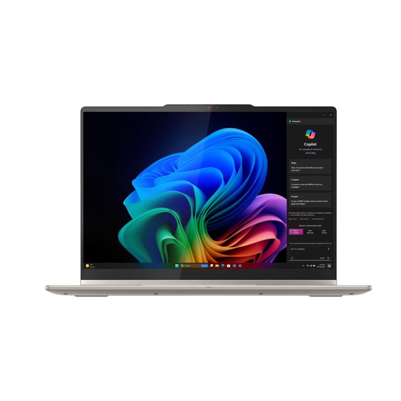 NOTEBOOK LENOVO YOGA 2 EN 1 14AKP10 14" OLED WUXGA AMD R7 AI 350 32GB 7500MHZ 1TB NVME TACTIL CON LAPIZ LENOVO YOGA W11H (5117)