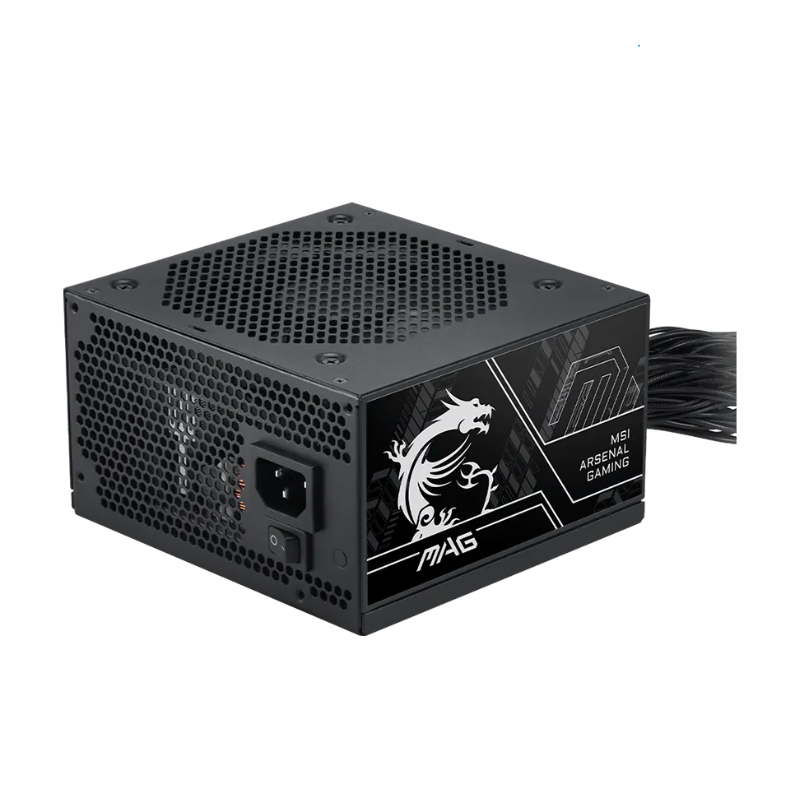 FUENTE MSI MAG A750BN 750W 80 PLUS BRONZE PCIE 5.1 / ATX 3.1 (4317)