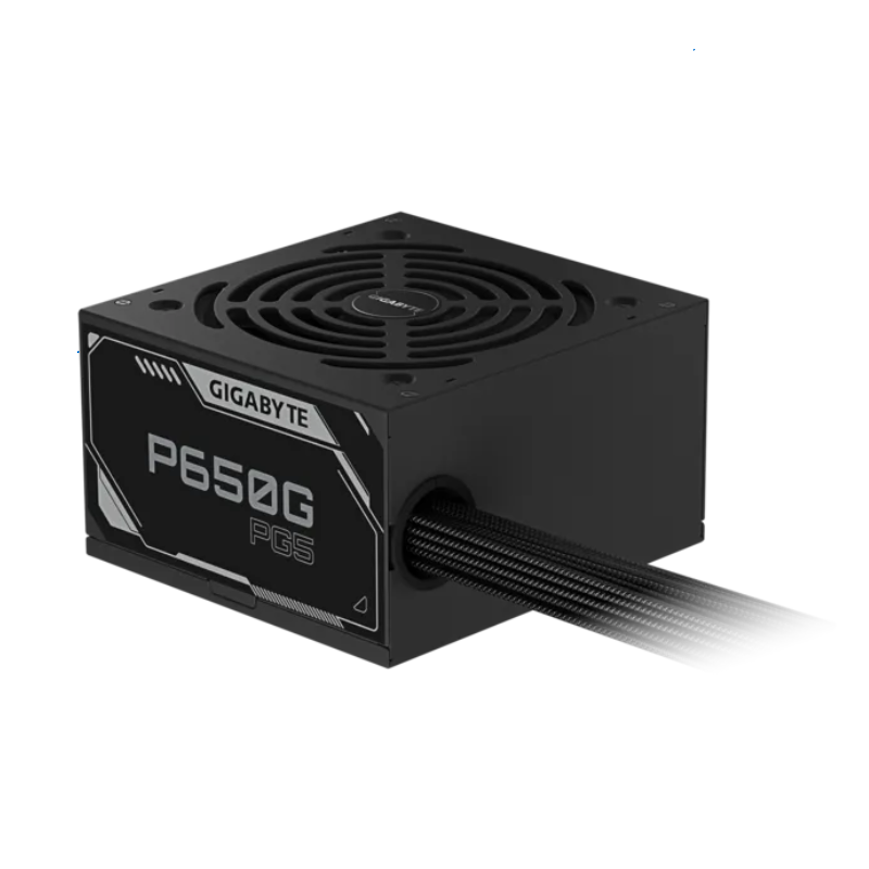 FUENTE GIGABYTE 650W 80 PLUS GOLD ATX 3.1 PCIE 5.1 BLACK