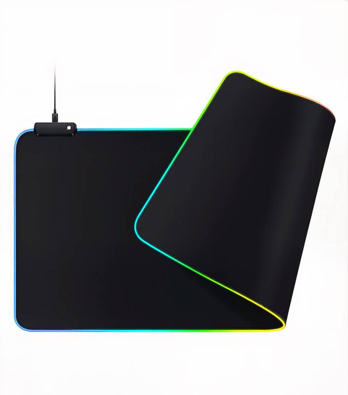 MOUSE PAD GAMER RAPTOR ULTRA GLIDE RGB ANTIDESLIZANTE IMPERMEABLE XL (900X400X3MM) (3040)
