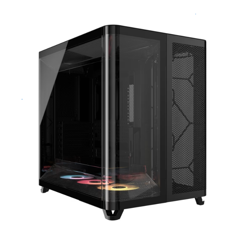 GABINETE CORSAIR AIR 5400 RS ARGB MID-TOWER TG BLACK (6556)