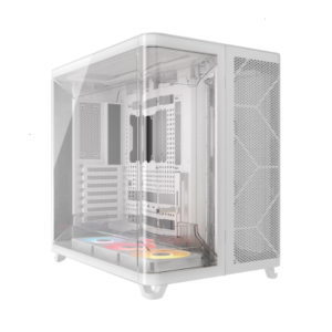 Gabinete Corsair AIR 5400 RS ARGB Mid-Tower TG White (6563)