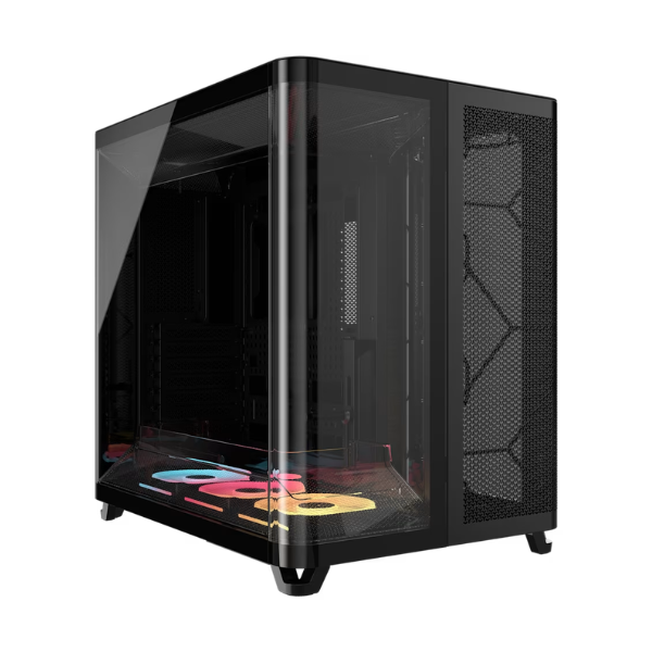 GABINETE CORSAIR AIR 5400 LX LINK MID-TOWER TG BLACK (7570)