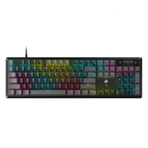 Teclado Corsair K70 CORE RGB Mecanico MLX Red Carbon Gray (6790)