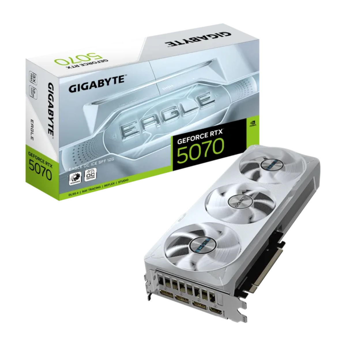 VGA GIGABYTE GEFORCE RTX 5070 EAGLE OC ICE SFF 12G WHITE (5777)