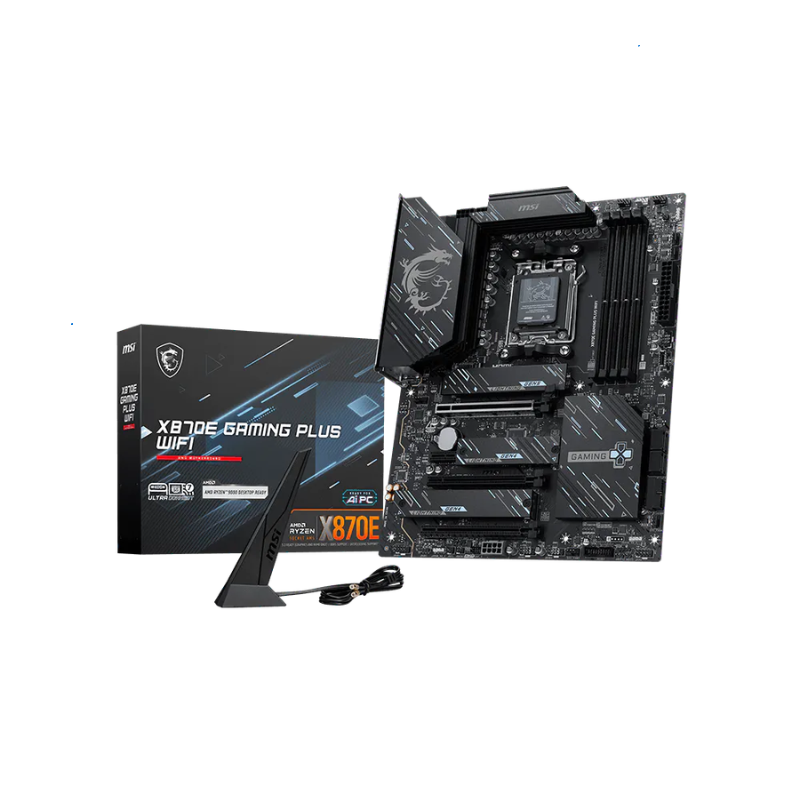 MOTHER MSI X870E GAMING PLUS WIFI DDR5 AM5 (SERIE 7000/8000/9000) (7594)