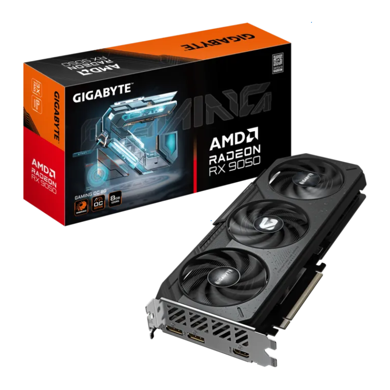 VGA GIGABYTE RADEON RX 9050 GAMING OC 8G (7368)