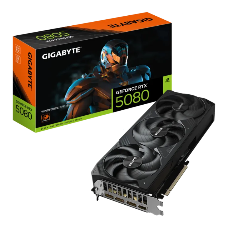 VGA GIGABYTE GEFORCE RTX 5080 WINDFORCE SFF 16G (5487)