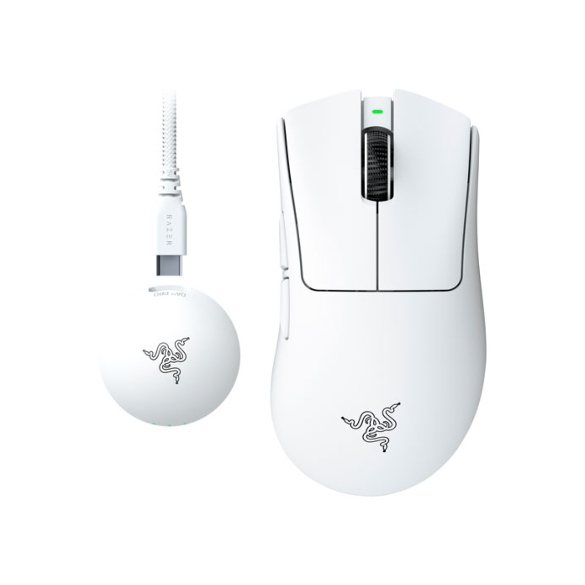 MOUSE RAZER DEATHADDER V4 PRO WIRELESS ESPORTS WHITE EDITION (4767)