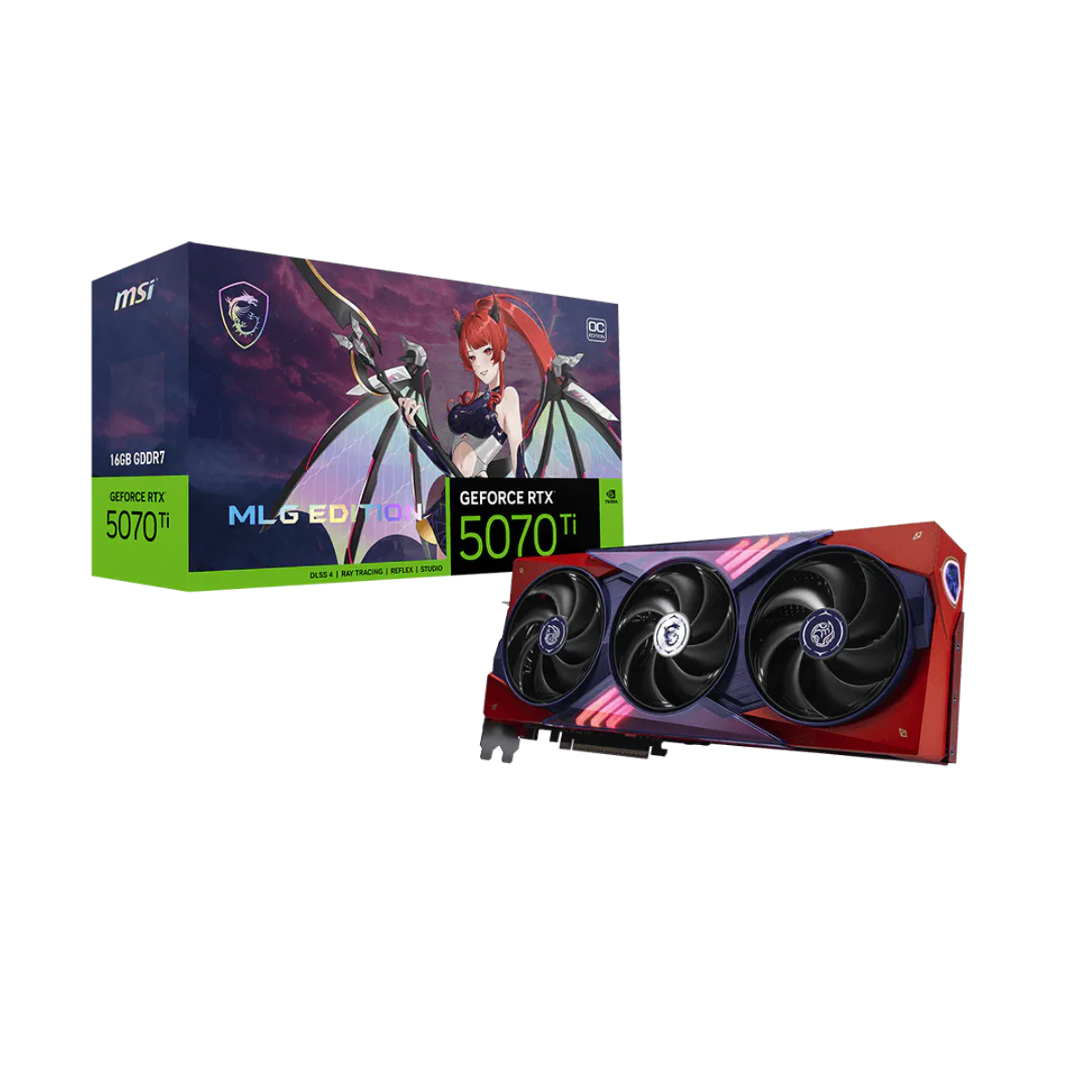 VGA MSI GEFORCE RTX 5070 TI 16G MLG EDITION OC (0088)