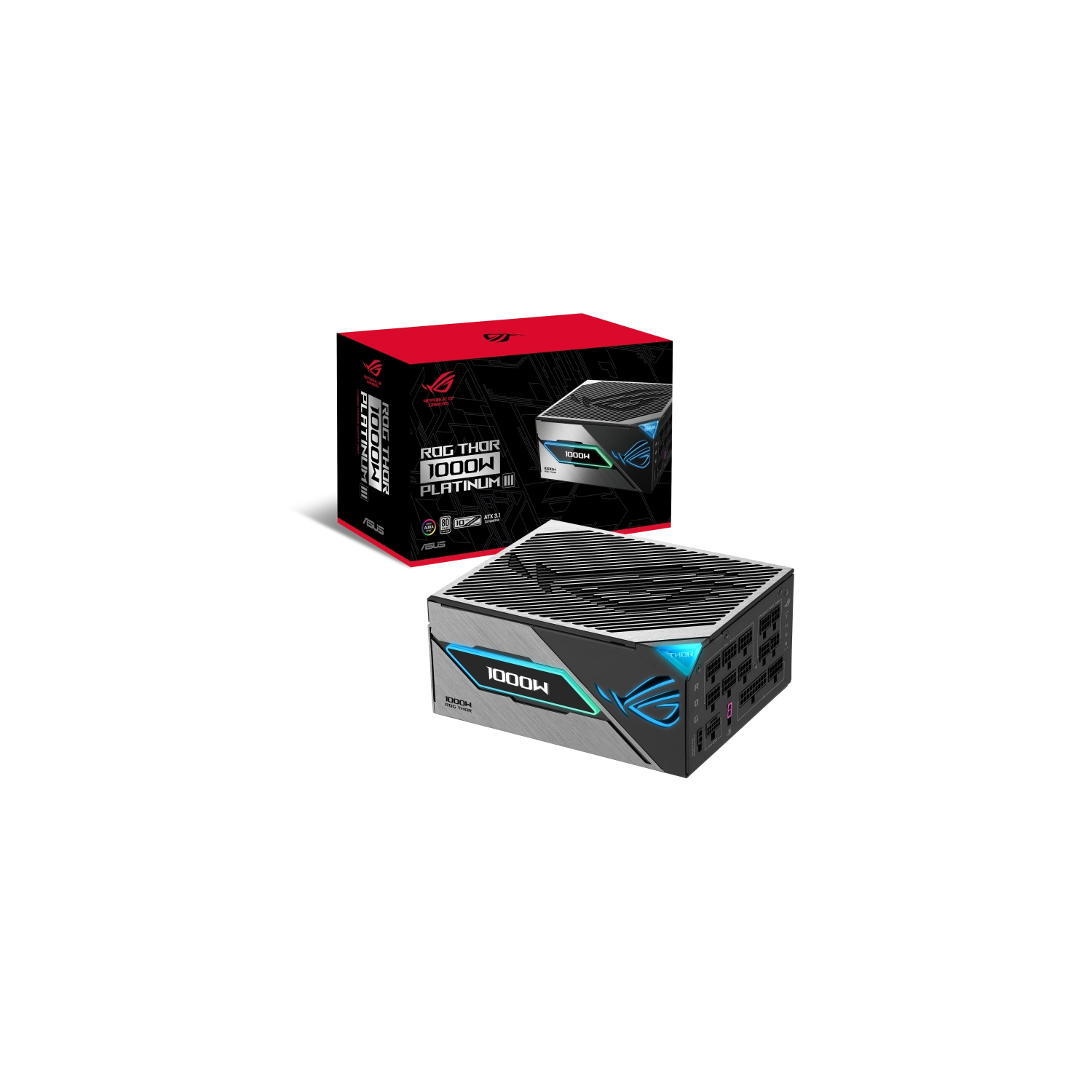 FUENTE ASUS ROG THOR 1000W PLATINUM III GAMING