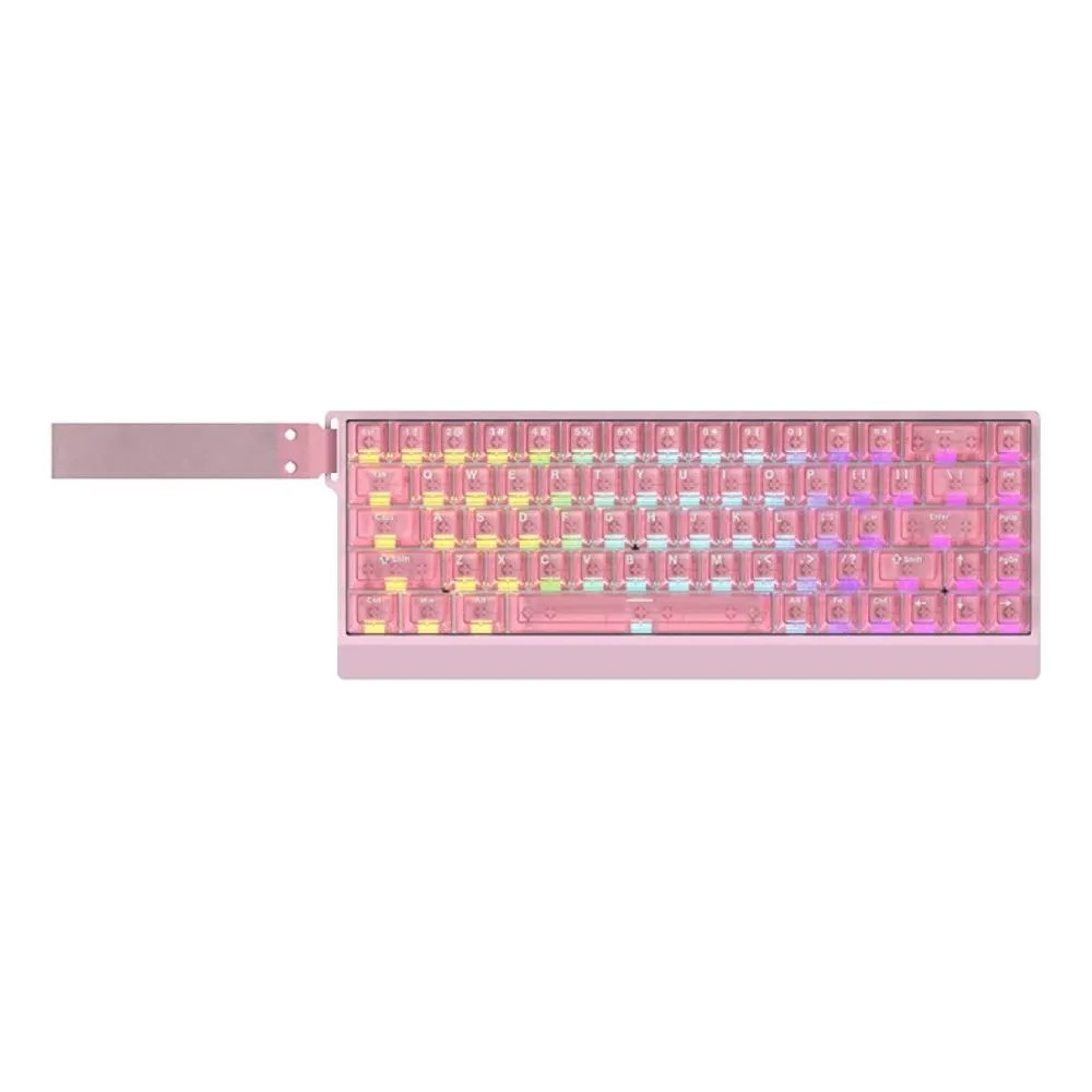 TECLADO MAGNETICO CAROTMAS IROK MERCURY68 PRO PINK