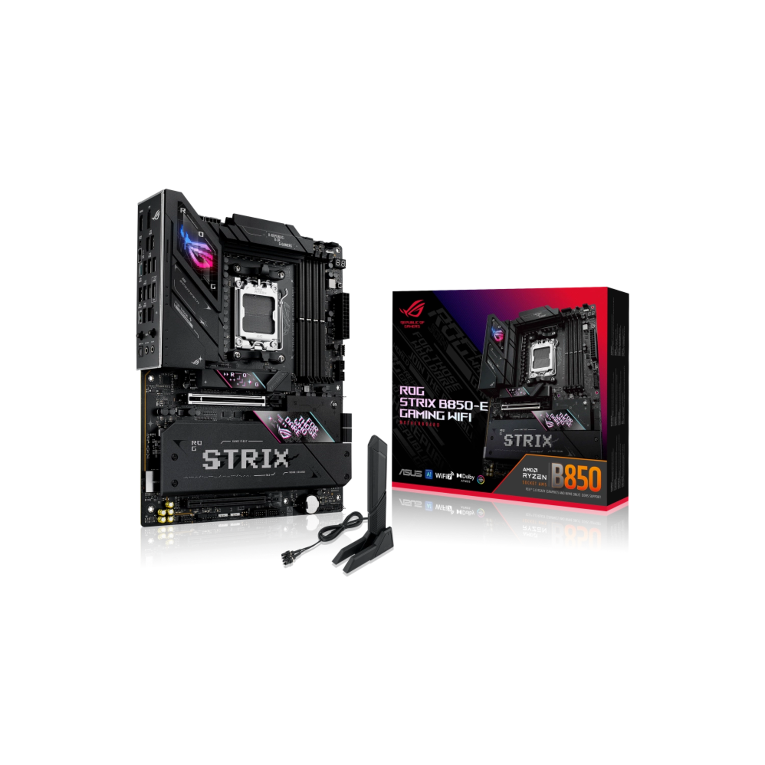 MOTHERBOARD ASUS ROG STRIX B850-E GAMING WIFI AM5 DDR5