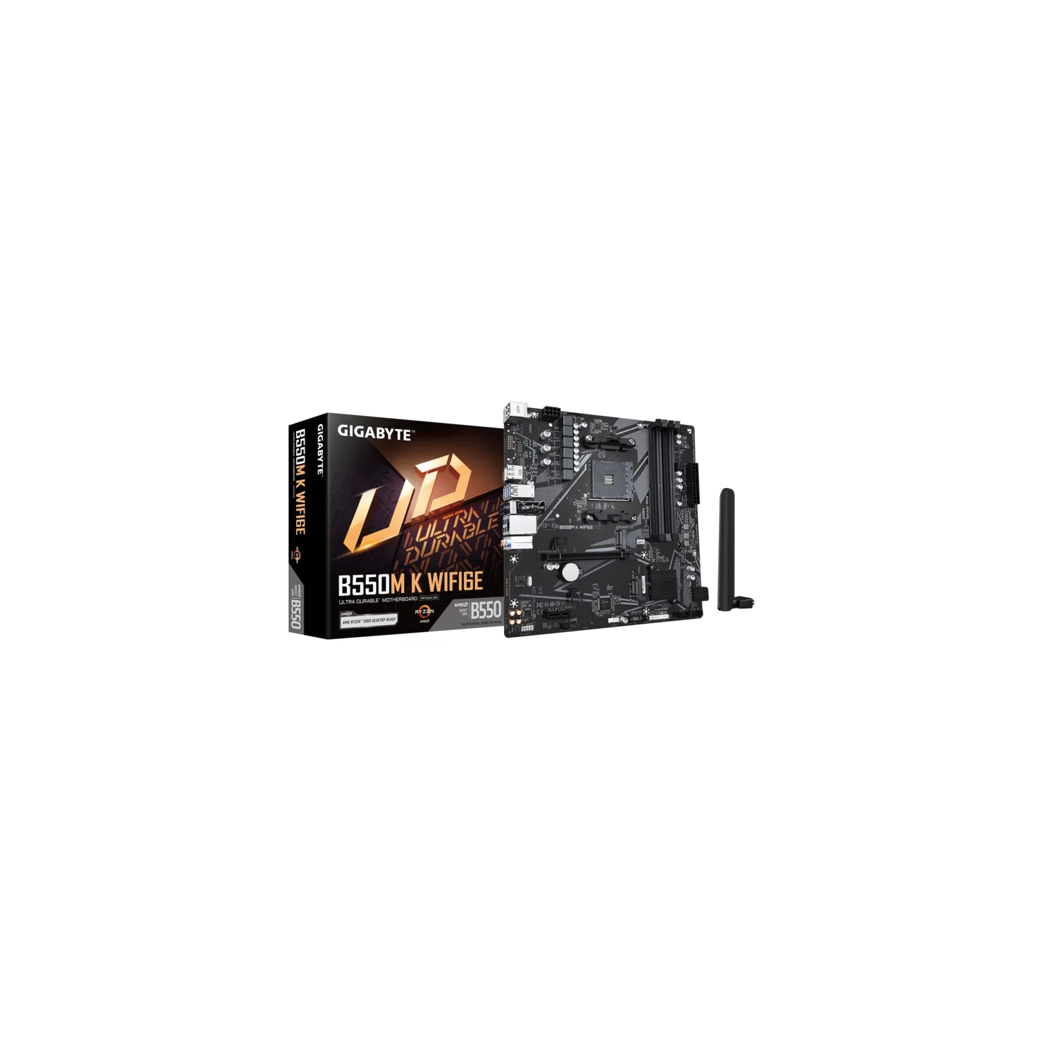 MOTHERBOARD GIGABYTE B550M K WIFI6E AM4 DDR4