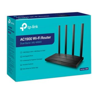 ARCHER C80 AC1900 WIR DUAL BAND 4 ANTENAS TP-LINK