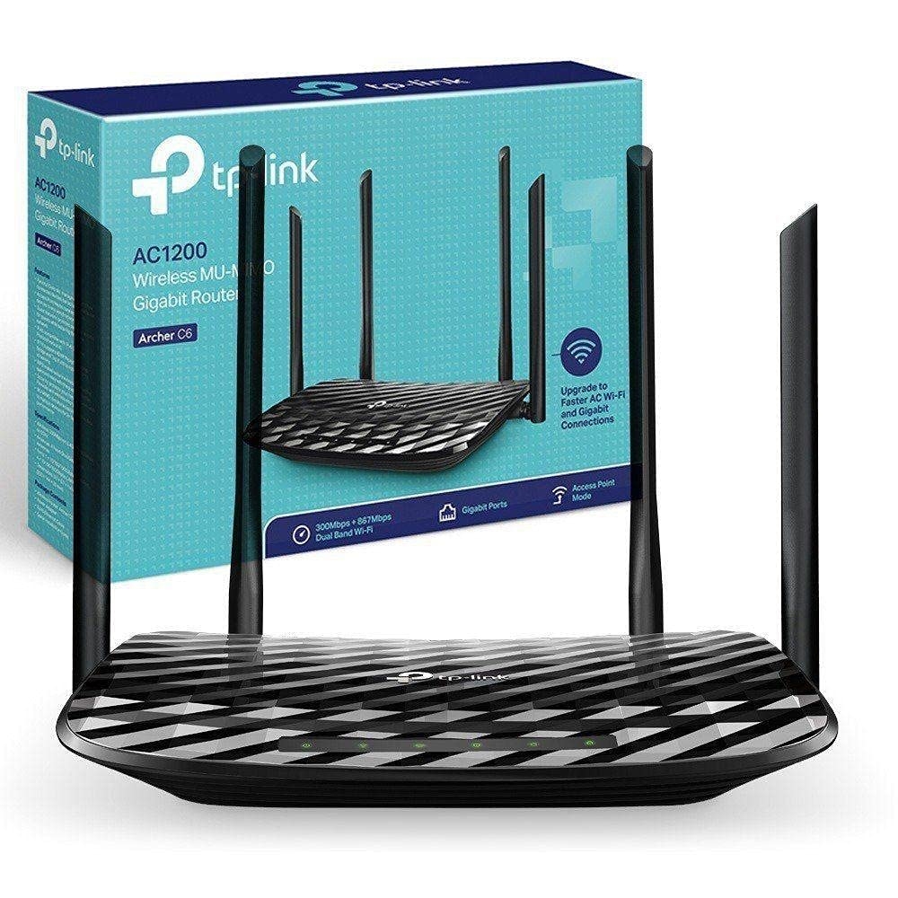ARCHER C6 AC1200 WIR GIGABIT DUAL BAND 4 ANT TP-LINK
