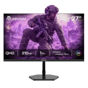 MONITOR GAMER 27 ARKHAM 210HZ FAST IPS QHD 1MS HDMI/DP