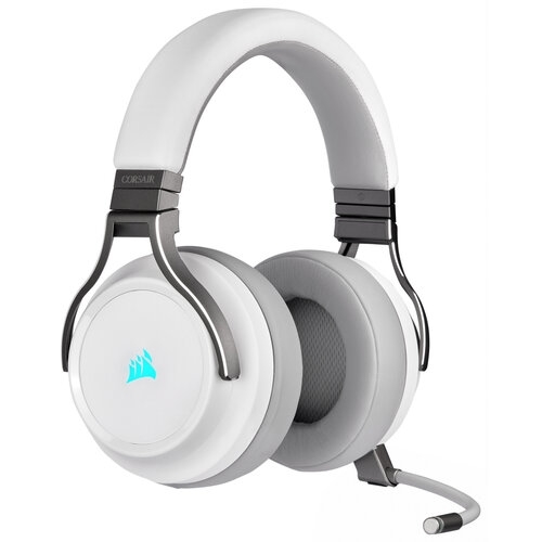 AURICULARES CORSAIR VIRTUOSO WIRELESS RGB HIFI GAMING WHITE