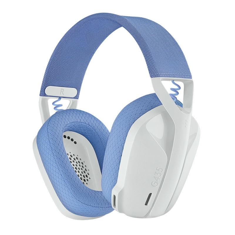 AURICULARES WIRELESS LOGITECH G435 WHITE C/MICROFONO