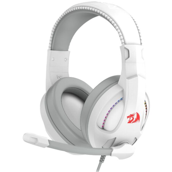 AURICULARES REDRAGON H211W CRONUS RGB WHITE