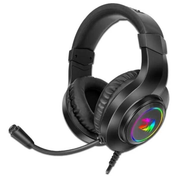 AURICULARES REDRAGON H260 HYLAS RGB BLACK