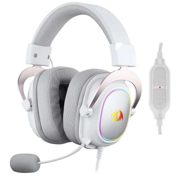 AURICULARES REDRAGON ZEUS X WHITE H510W-RGB