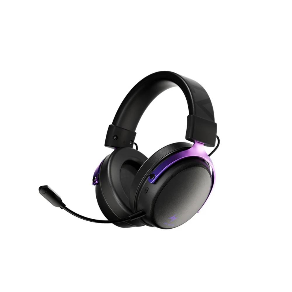 AURICULAR WIRELESS ATK N9 ULTRA BLACK-PURPLE