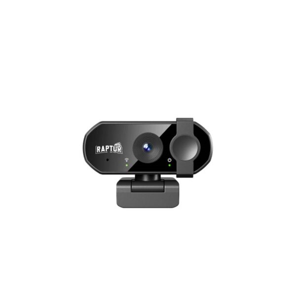 Web Cam Raptor Vision 4K c/microfono c/tapa