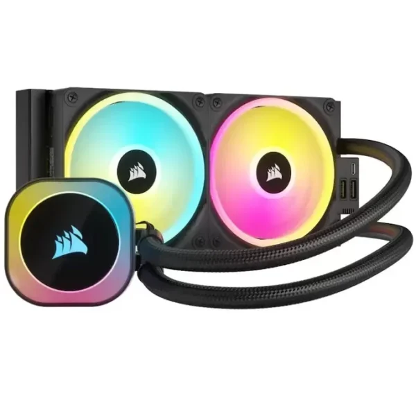 WATER COOLING CORSAIR ICUE LINK H100I RGB AIO 240MM CPU COOLER