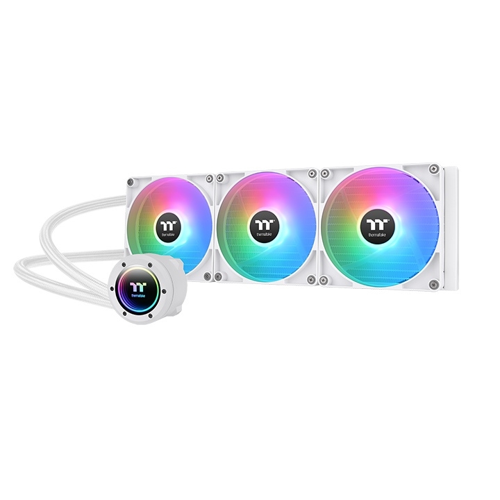 WATER COOLER THERMALTAKE TH420 V2 ARGB SYNC SNOW EDITION